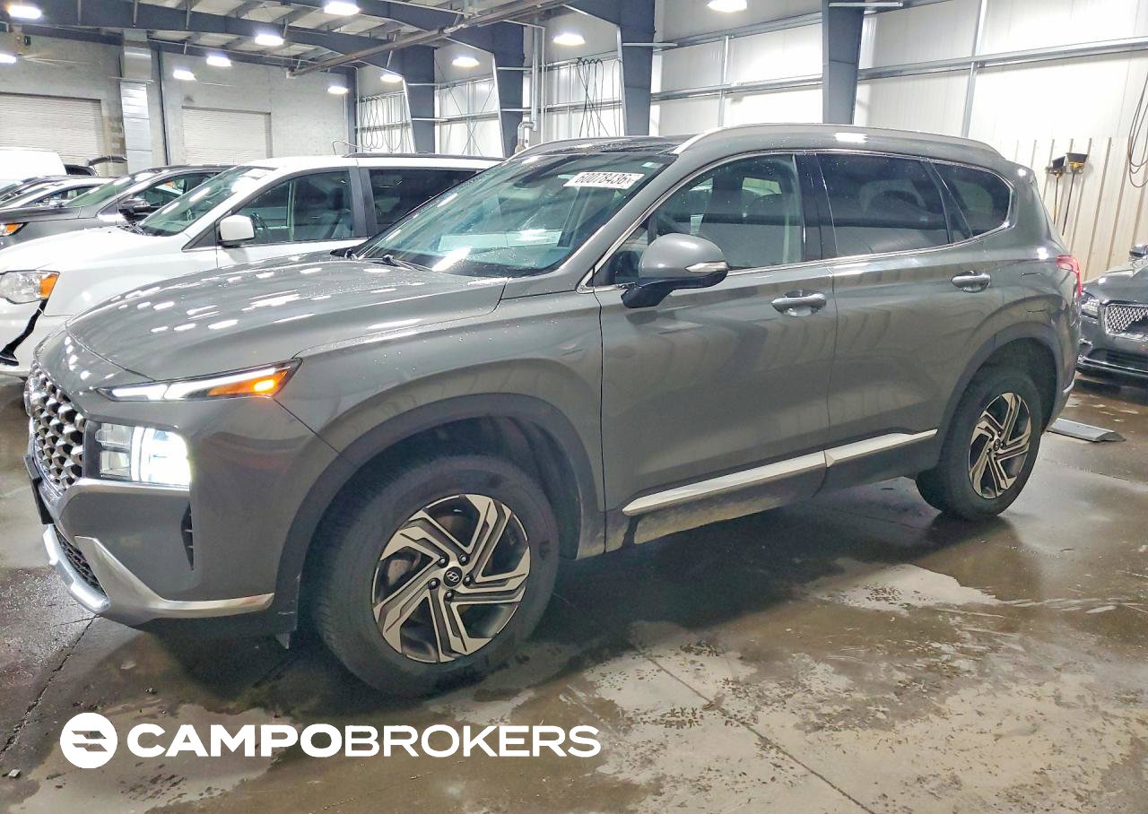 2023 Hyundai Santa Fe Sel Premium, Side damage, Copart lot 60078436