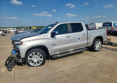 2020 Chevrolet Silverado C1500 Lt, daño Frontal, Copart lote 58594616