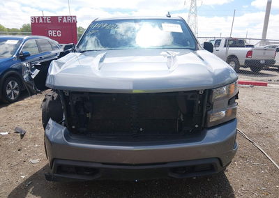 2019 Chevrolet Silverado 1500 Custom, Front End damage, Iaai lot 44942212, photo 13 of 17