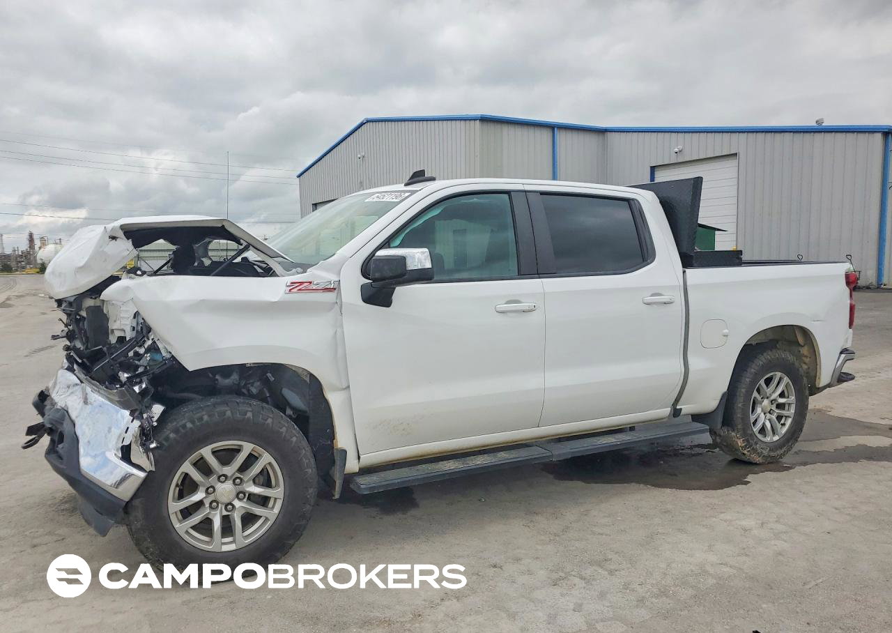 2019 Chevrolet Silverado K1500 Lt, uszkodzenie: Przód, Copart lot 54521196