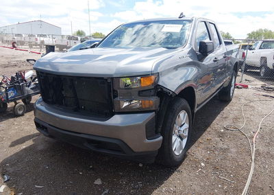 2019 Chevrolet Silverado 1500 Custom, Front End damage, Iaai lot 44942212, photo 2 of 17