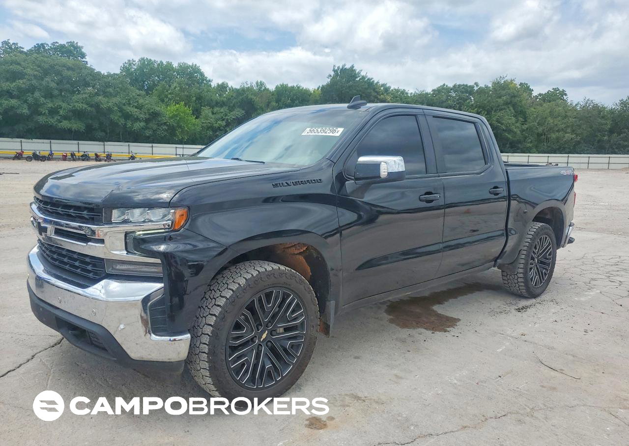 2022 Chevrolet Silverado Ltd K1500 Lt, пошкодження: Задня частина, Copart лот 56539296