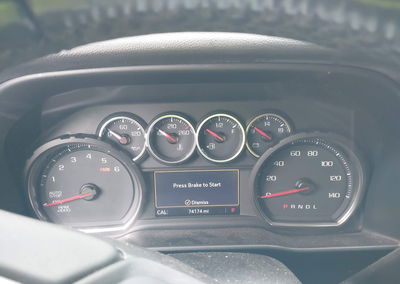 2019 Chevrolet Silverado 1500 Lt, daño Frontal, Iaai lote 45382503, foto 7 de 17