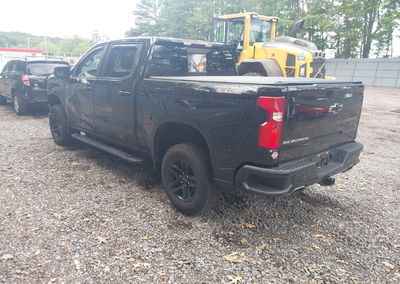 2021 Chevrolet Silverado 1500 4wd  Short Bed Lt Trail Boss, uszkodzenie: Lewy przód, Iaai lot 45371226, zdjęcie 3 z 16
