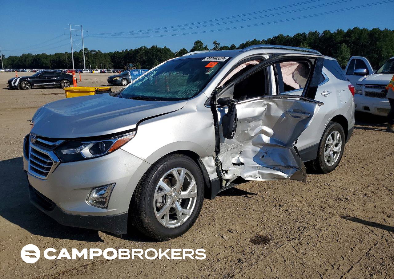 2021 Chevrolet Equinox Premier, daño Generalizado, Copart lote 60359256