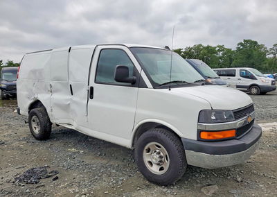 2023 Chevrolet Express 2500 Cargo Delivery Van, пошкодження: Бік, Copart лот 59701316, фото 4 з 13