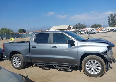 2021 Chevrolet Silverado 1500 2wd  Short Bed Custom, пошкодження: Передня частина, Iaai лот 45515426, фото 14 з 17