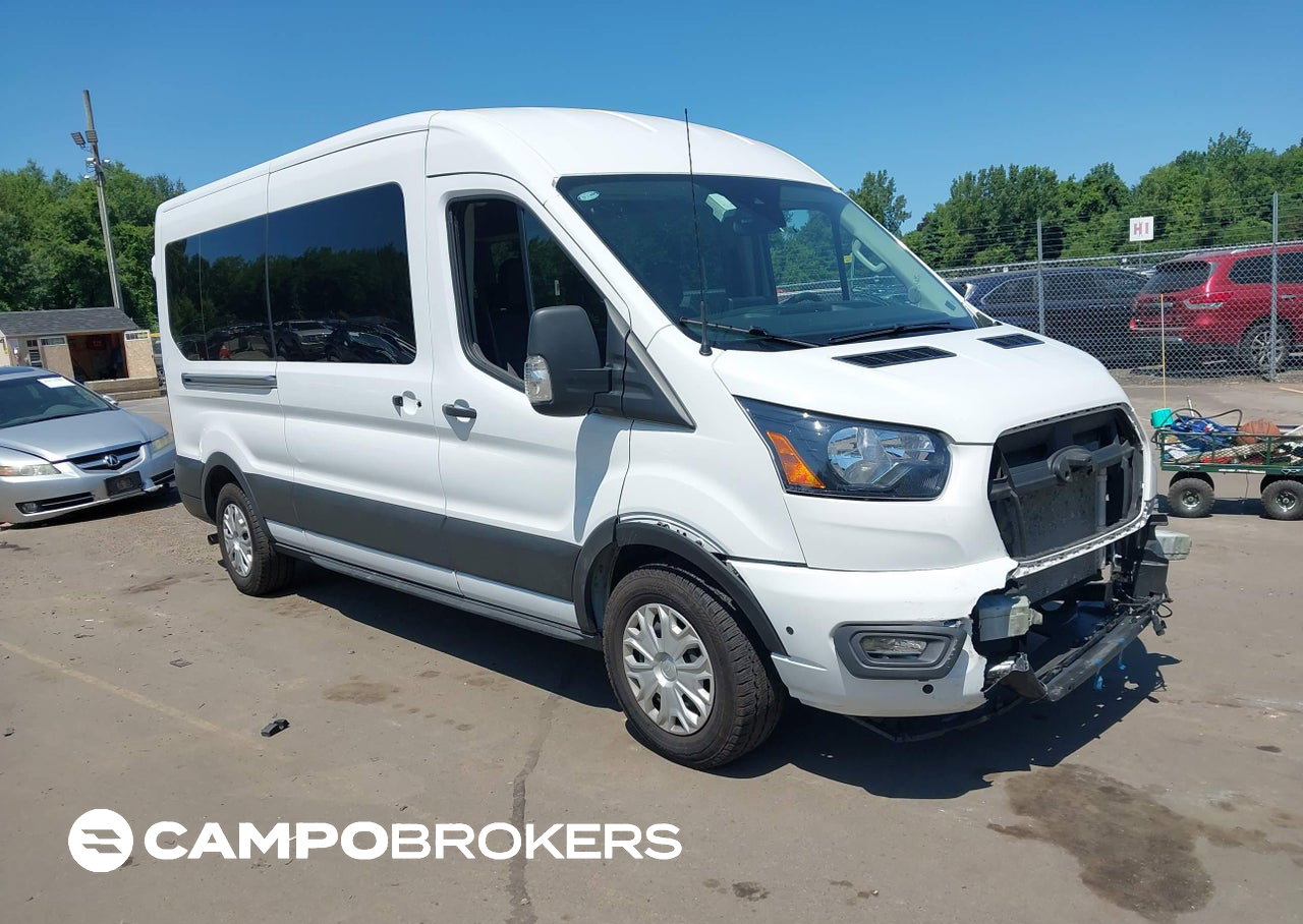 2025 Ford Transit-350 Passenger Van Xlt, daño Frontal, Iaai lote 45713848