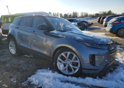 2021 Land Rover Range Rover Evoque Se, пошкодження: Бік, Copart лот 74938115, фото 4 з 16