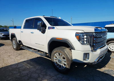 2021 Gmc Sierra K2500 Denali, пошкодження: Вандалізм, Copart лот 58071686, фото 4 з 12