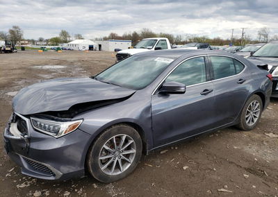 2019 Acura Tlx, daño Frontal, Copart lote 50229894