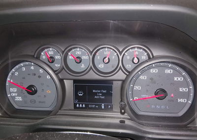 2024 Chevrolet Silverado 1500 2wd  Short Bed Custom, daño Frontal, Iaai lote 45089099, foto 7 de 16