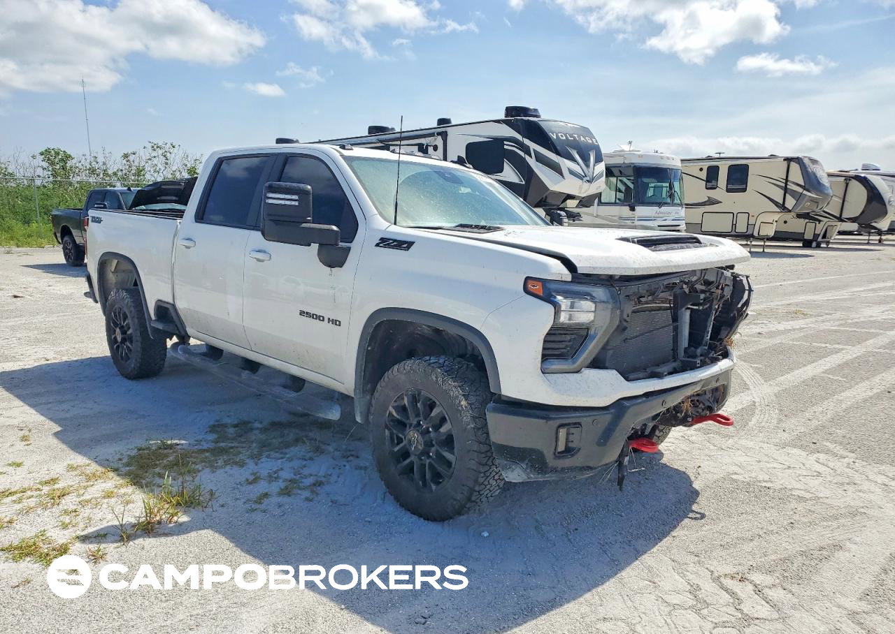 2025 Chevrolet Silverado K2500 Heavy Duty Lt, uszkodzenie: Przód, Copart lot 56677316