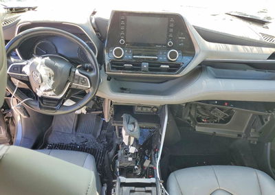 2021 Toyota Highlander Xle, пошкодження: Передня частина, Copart лот 53761816, фото 8 з 13