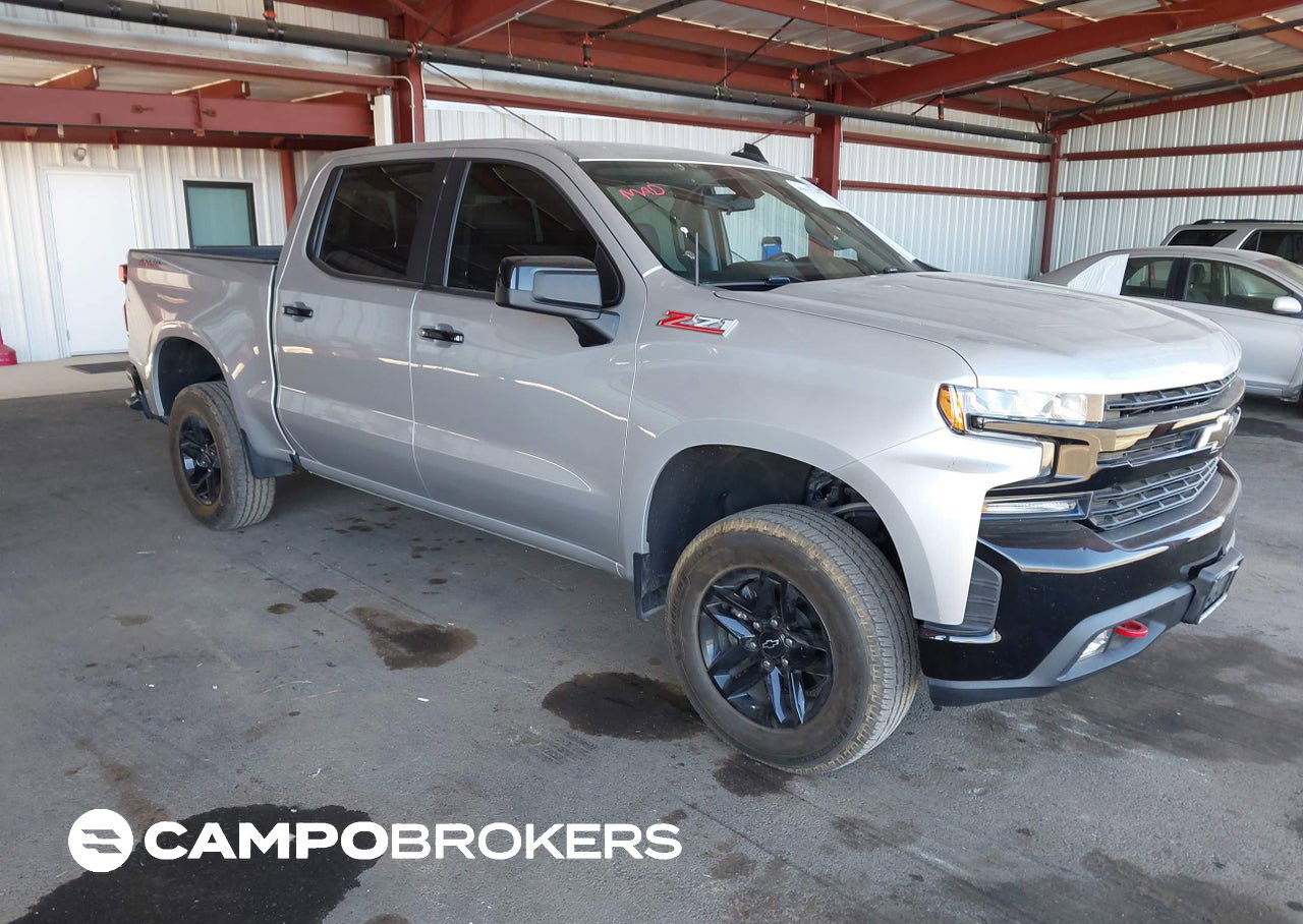 2021 Chevrolet Silverado 1500 4wd  Short Bed Lt Trail Boss, uszkodzenie: Theft, Iaai lot 45612740