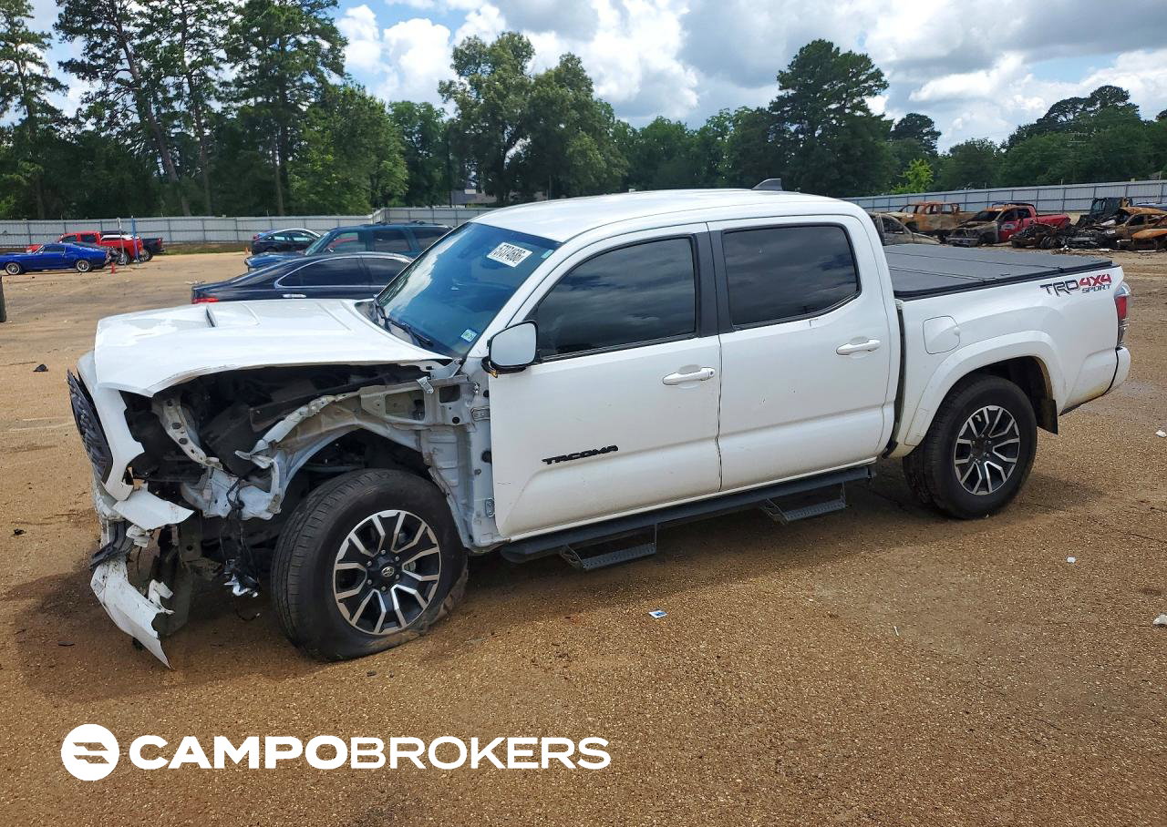 2022 Toyota Tacoma Trd Sport, uszkodzenie: Przód, Copart lot 57374686