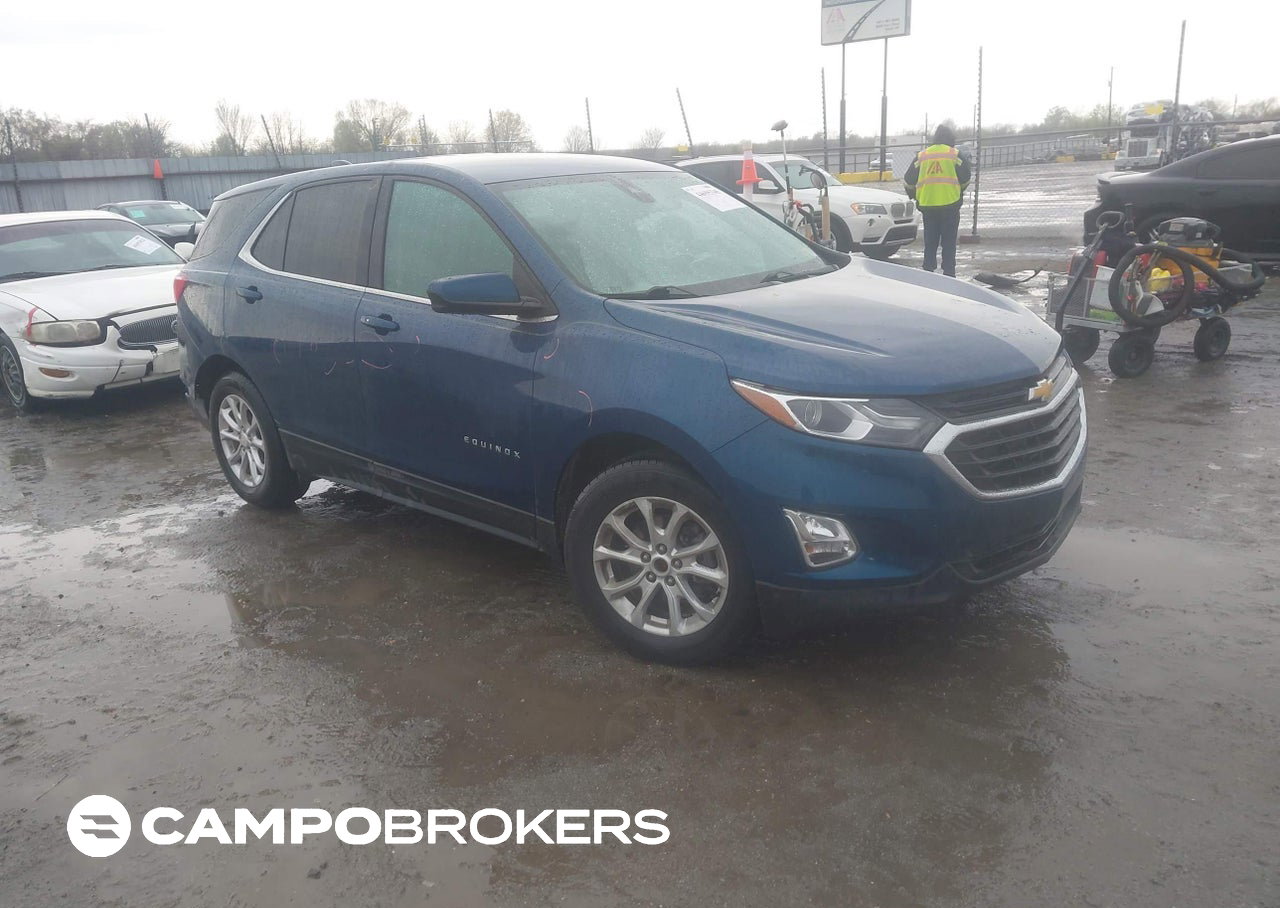 2020 Chevrolet Equinox Fwd Lt 1.5l Turbo, uszkodzenie: Tył, Iaai lot 44695345