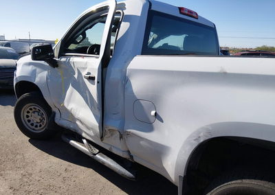 2022 Chevrolet Silverado 1500 2wd  Standard Bed Wt, daño Lateral izquierdo, Iaai lote 45003220, foto 18 de 18