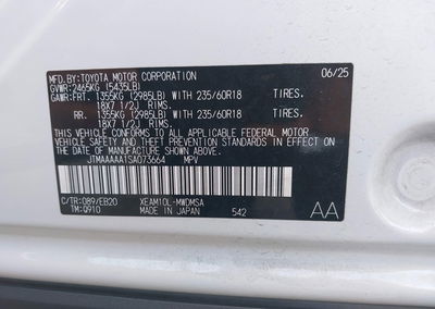 2025 Toyota Bz4x Xle, daño Frontal izquierdo, Iaai lote 45339205, foto 9 de 18