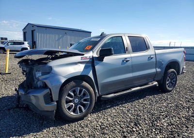 2021 Chevrolet Silverado K1500 Rst, daño Bajos, Copart lote 57623536
