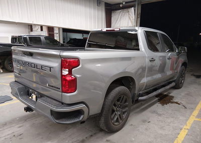 2024 Chevrolet Silverado 1500 2wd  Short Bed Custom, daño Frontal, Iaai lote 45089099, foto 4 de 16