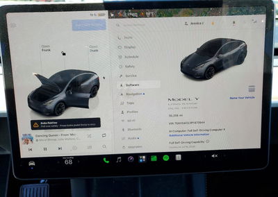 2023 Tesla Model Y, daño Frontal, Copart lote 57388266, foto 9 de 13