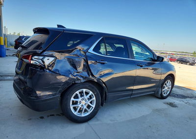 2023 Chevrolet Equinox Lt, daño Trasero, Copart lote 60770256, foto 3 de 14