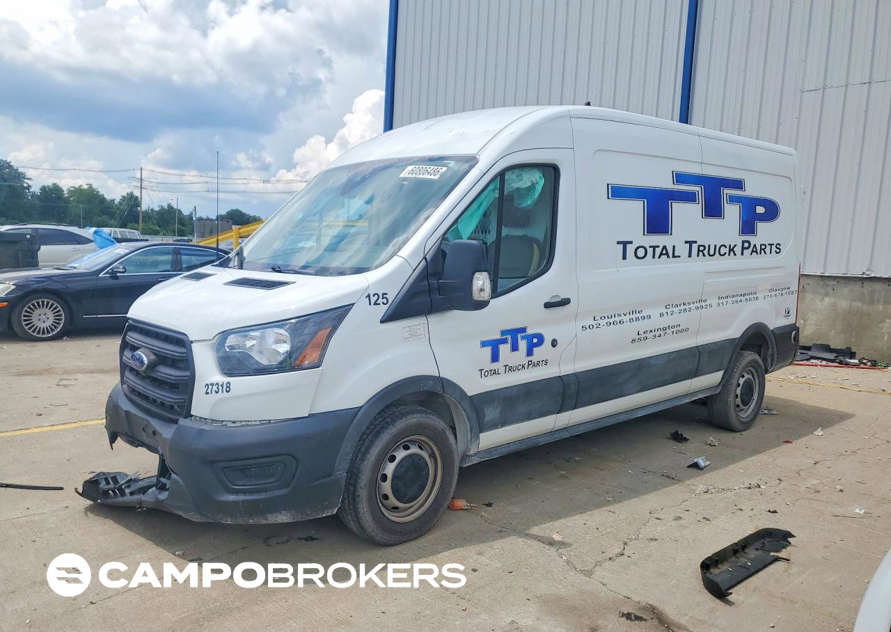 2020 Ford Transit T-250, daño Frontal, Copart lote 60806486