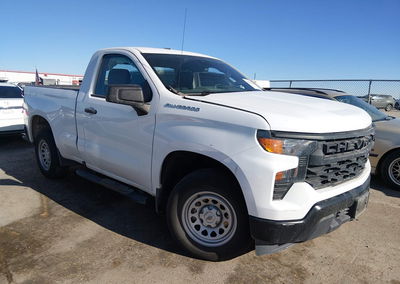 2022 Chevrolet Silverado 1500 2wd  Standard Bed Wt, daño Lateral izquierdo, Iaai lote 45003220