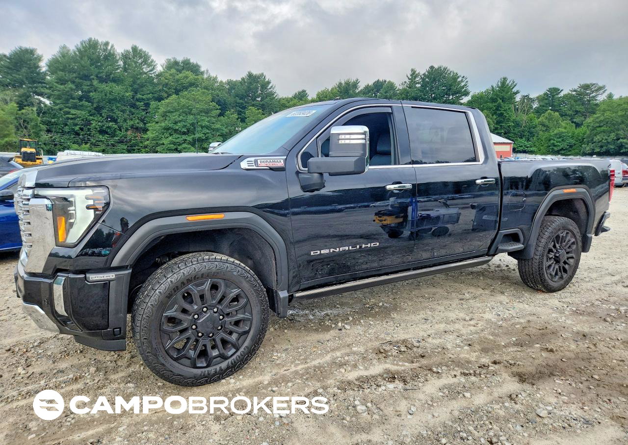 2024 Gmc Sierra K2500 Denali, Top/Roof damage, Copart lot 62283426