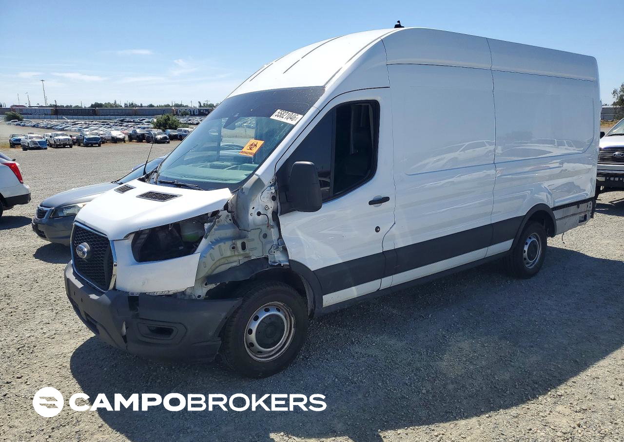 2022 Ford Transit 350 Delivery Van, uszkodzenie: Przód, Copart lot 55821046