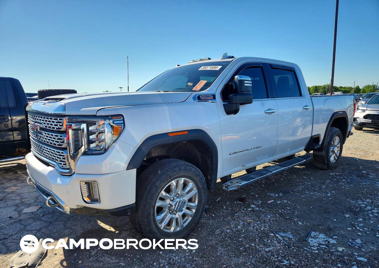 2021 Gmc Sierra K2500 Denali, пошкодження: Вандалізм, Copart лот 58071686