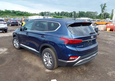 2020 Hyundai Santa Fe Se, daño Frontal, Iaai lote 45357778, foto 3 de 17