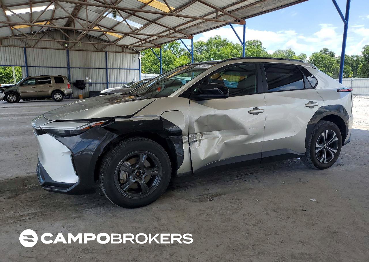 2024 Toyota Bz4x Xle, daño Frontal, Copart lote 61225966