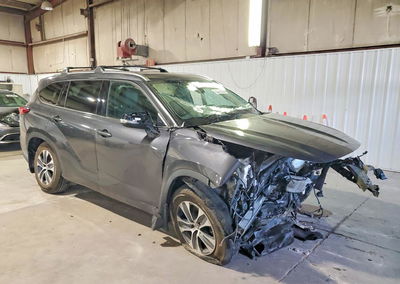 2021 Toyota Highlander Xle, пошкодження: Передня частина, Copart лот 53761816, фото 4 з 13