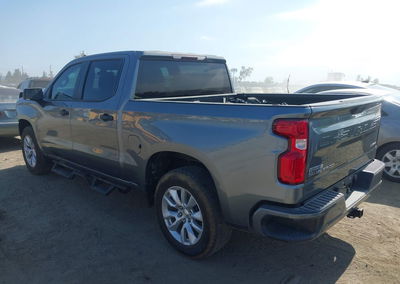 2021 Chevrolet Silverado 1500 2wd  Short Bed Custom, пошкодження: Передня частина, Iaai лот 45515426, фото 3 з 17