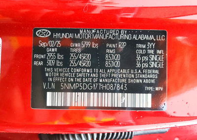 2026 Hyundai Santa Fe Calligraphy, пошкодження: Задня частина, Copart лот 52290586, фото 14 з 14