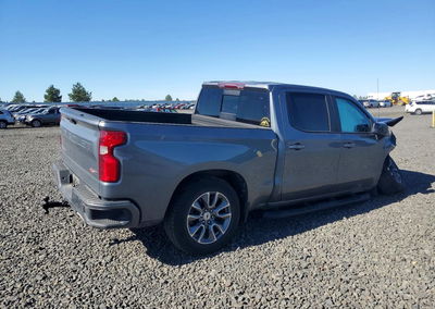 2021 Chevrolet Silverado K1500 Rst, пошкодження: Днище, Copart лот 57623536, фото 3 з 13