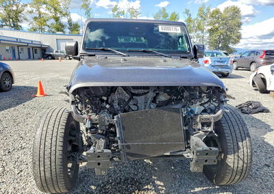 2021 Jeep Wrangler Unlimited Sahara 4xe, daño Frontal, Copart lote 63000116, foto 5 de 14
