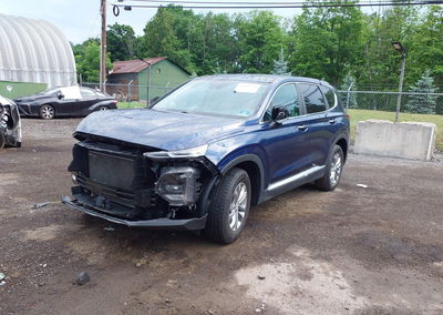 2020 Hyundai Santa Fe Se, daño Frontal, Iaai lote 45357778, foto 2 de 17