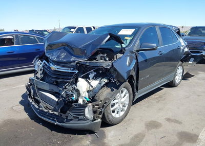 2022 Chevrolet Equinox Fwd Lt, Front & Rear damage, Iaai lot 45340761, photo 2 of 15