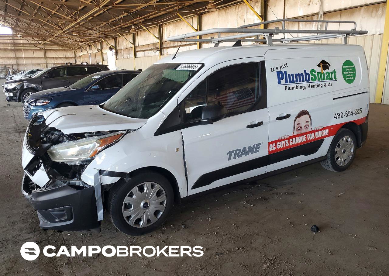 2019 Ford Transit Connect Xl, uszkodzenie: Przód, Copart lot 55656506