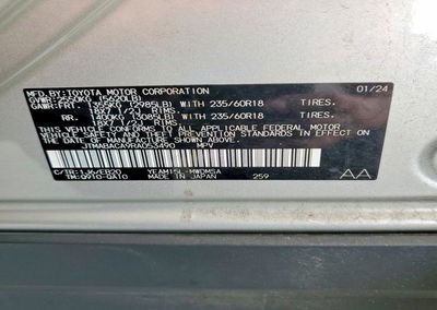 2024 Toyota Bz4x Xle, daño Frontal, Copart lote 61225966, foto 12 de 14