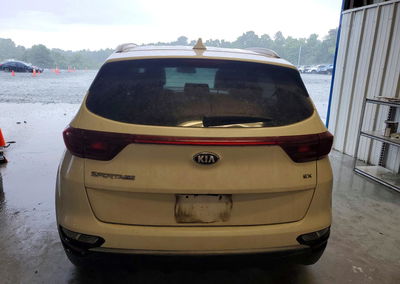 2020 Kia Sportage Ex, daño Frontal, Copart lote 57973156, foto 6 de 15