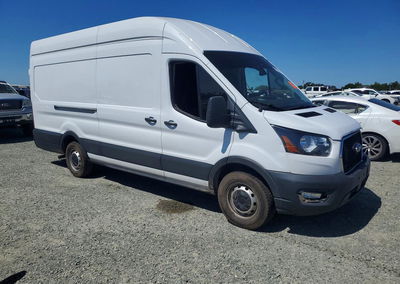 2022 Ford Transit 350 Delivery Van, uszkodzenie: Przód, Copart lot 55821046, zdjęcie 4 z 13