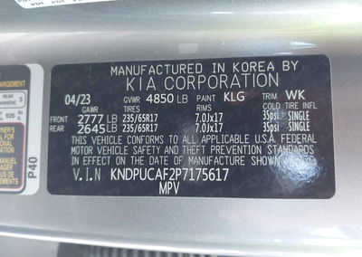 2023 Kia Sportage Lx, daño Granizo, Iaai lote 45221716, foto 9 de 16