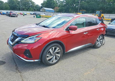 2020 Nissan Murano Sl, Rear End damage, Copart lot 62218066