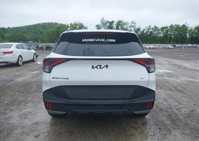 2025 Kia Sportage X-line, daño Frontal, Iaai lote 45171504, foto 17 de 19