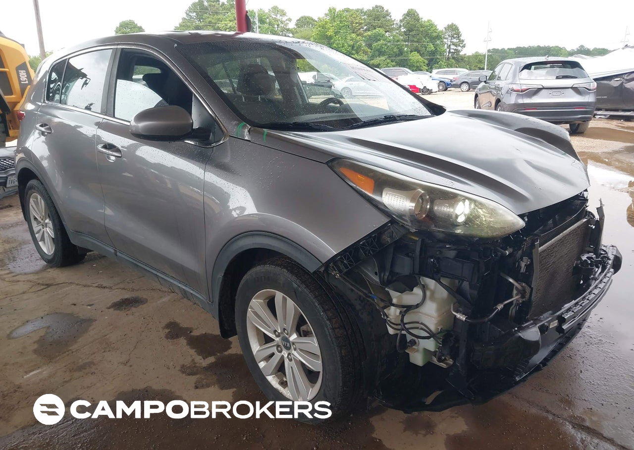 2019 Kia Sportage Lx, Front End damage, Iaai lot 45369662