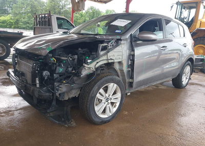2019 Kia Sportage Lx, Front End damage, Iaai lot 45369662, photo 2 of 18